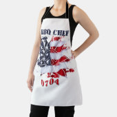 愛国の平和の花7月BBQパーティー エプロン (インサイチュ)