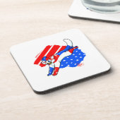 愛国の魅力を発信する7月4日 コースター (左側)