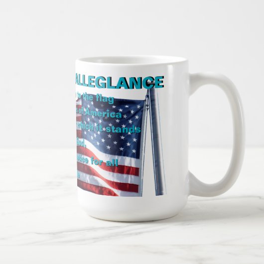 愛国の コーヒーマグカップ (右)