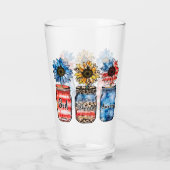 愛国ひまわり(ジャース) | 神の賛美アメリカ タンブラーグラス (裏面)