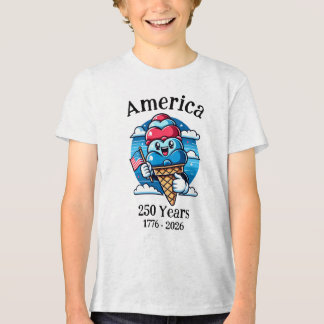 愛国アイスクリーム250年 トライブレンドTシャツ