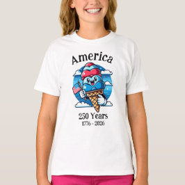 愛国アイスクリーム250年 Tシャツ