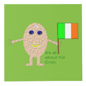 愛国アイリッシュエッグカスタムフォトキューブ フォトキューブ (正面)