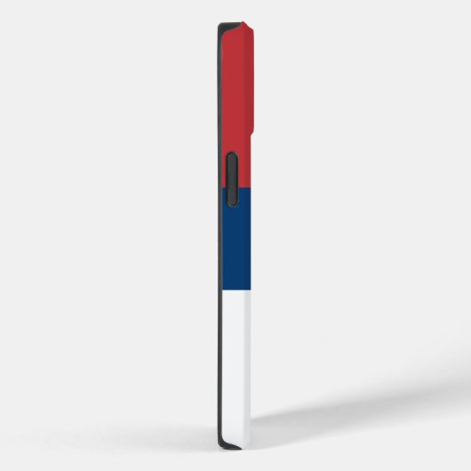愛国アップル14ケースメイトのセルビア国旗 Case-Mate iPhoneケース (裏面 / 右)
