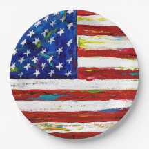 愛国アメリカ国旗アート