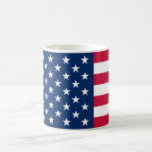 愛国アメリカ国旗コーヒーマグ コーヒーマグカップ (中央)