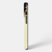 愛国アメリカ国旗モノグラム iPhoneケース (左側面)