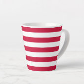 愛国アメリカ国旗ラテマグギフト カフェラテマグ (右アングル)