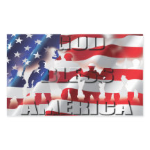 愛国アメリカ国旗 神の祝福アメリカ