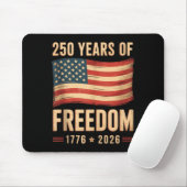 愛国アメリカ国旗 7月4日 250 周年 マウスパッド (マウス)