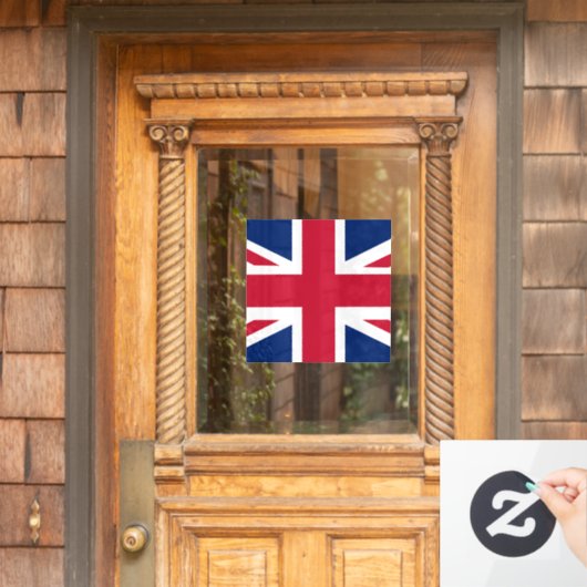 愛国イギリス旗 ウィンドウサイン (ホームデコレーション)