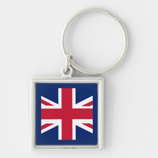 愛国イギリス旗 キーホルダー (正面)