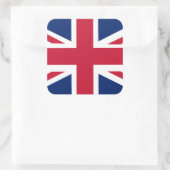 愛国イギリス旗 スクエアシール (バッグ)