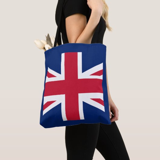 愛国イギリス旗 トートバッグ (クローズアップ)