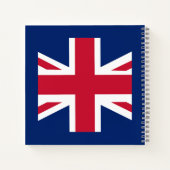 愛国イギリス旗 ノートブック (裏面)