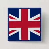 愛国イギリス旗 缶バッジ (正面)