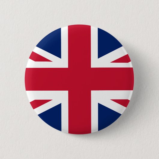 愛国イギリス旗 缶バッジ (正面)