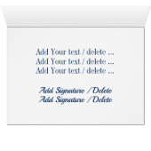 愛国イーグル文房具ノートカード (内部横(下))