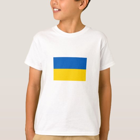 愛国ウクライナ旗 Tシャツ (正面)
