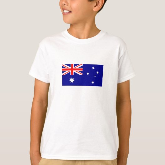 愛国オーストラリア国旗 Tシャツ (正面)