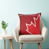 愛国カナダメープルリーフ クッション (椅子)