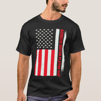 愛国ギタリスト ミュージシャン アコースティックギター プレーヤー Tシャツ