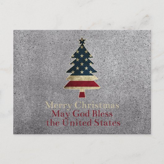 愛国クリスマス シーズンポストカード (正面)