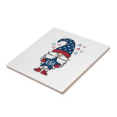 愛国グノームUSAスターベクターTシャツデザイン1 タイル (側面)