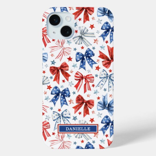 愛国コケットボウズモノグラム Case-Mate iPhoneケース (裏面)
