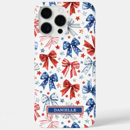 愛国コケットボウズモノグラム Case-Mate iPhoneケース (裏面)