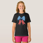 愛国コケット アメリカ国旗 7月4日 USA Tシャツ (正面フル)