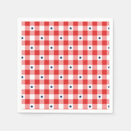 愛国サマーピクニック スタンダードカクテルナプキン