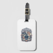 愛国サワードウパン職人 ラゲッジタグ (正面縦)