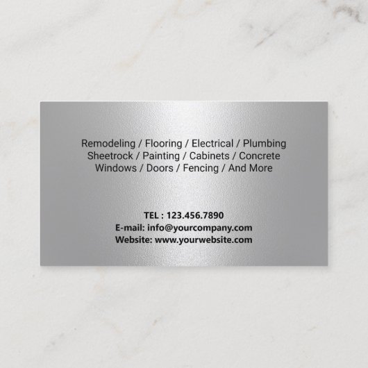 愛国サービス愛国 名刺 (裏面)