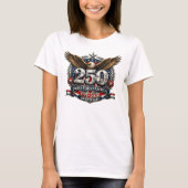 愛国シルバー・セミクワイセンテニアル・エンブレム Tシャツ (正面)