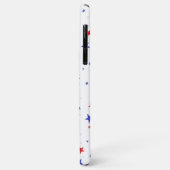 愛国スターとイニシャル入りiPhoneケース Case-Mate iPhoneケース (裏面/左)