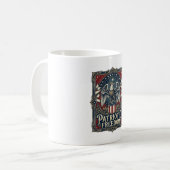 愛国スターヴィジョンTシャツ コーヒーマグカップ (正面左)