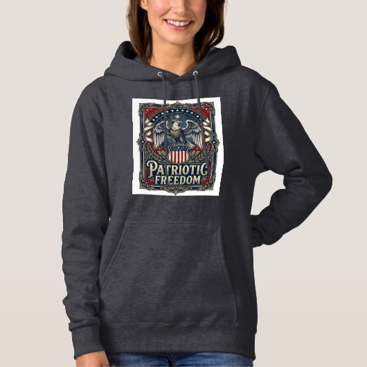 愛国スターヴィジョンTシャツ パーカ (正面)