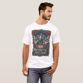 愛国スターヴィジョンTシャツ Tシャツ (正面フル)