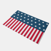 愛国スター玄関マット ドアマット (アングル)