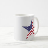 愛国スター選挙コーヒーマグ アメリカ国旗 コーヒーマグカップ (正面右)