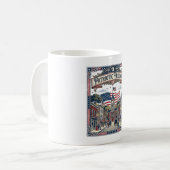愛国ソープメイカー コーヒーマグカップ (正面左)