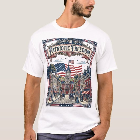 愛国ソープメーカー Tシャツ (正面)