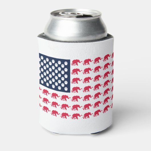 愛国ゾウ 缶クーラー (缶裏面)