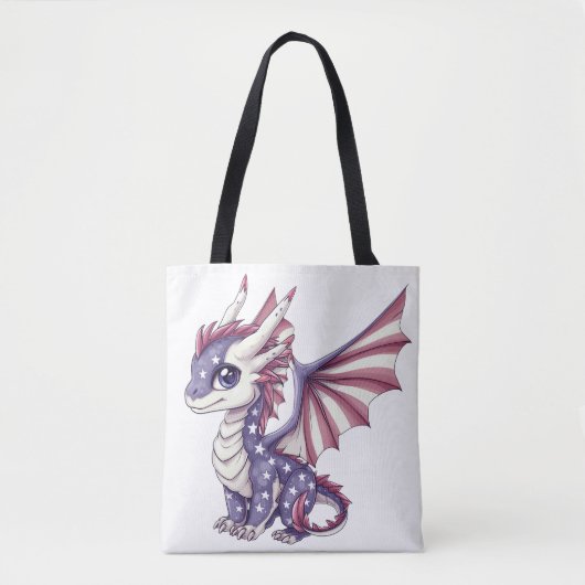 愛国ドラゴン トートバッグ (正面)