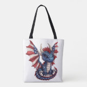 愛国ドラゴン トートバッグ (裏面)