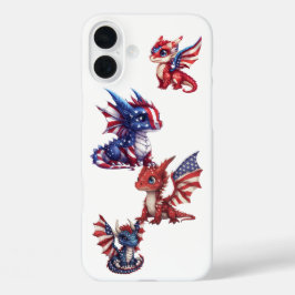愛国ドラゴン iPhone 16 PLUSケース