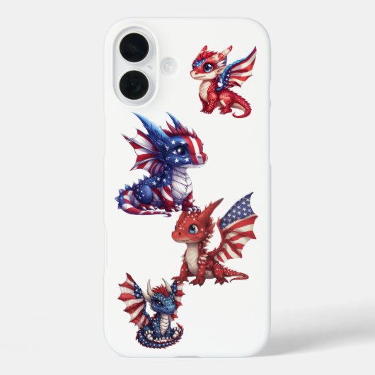 愛国ドラゴン Case-Mate iPhoneケース (裏面)
