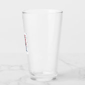 愛国ナースベクターグラフィックTシャツ タンブラーグラス (左)