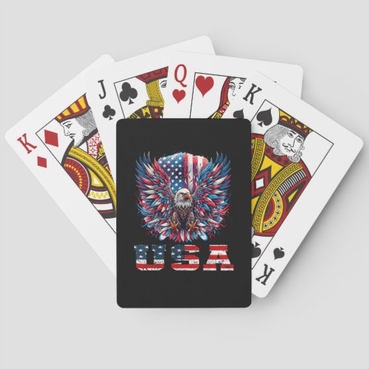 愛国ハクトウシュクギ トランプ (裏面)